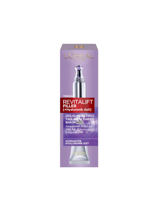 کرم دور چشم لورآل پاریس Revitalift Filler با هیالورونیک اسید