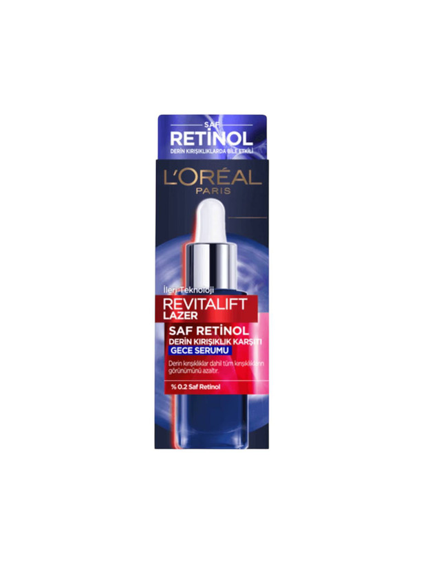 سرم شب رتینول خالص لورآل پاریس Revitalift Laser