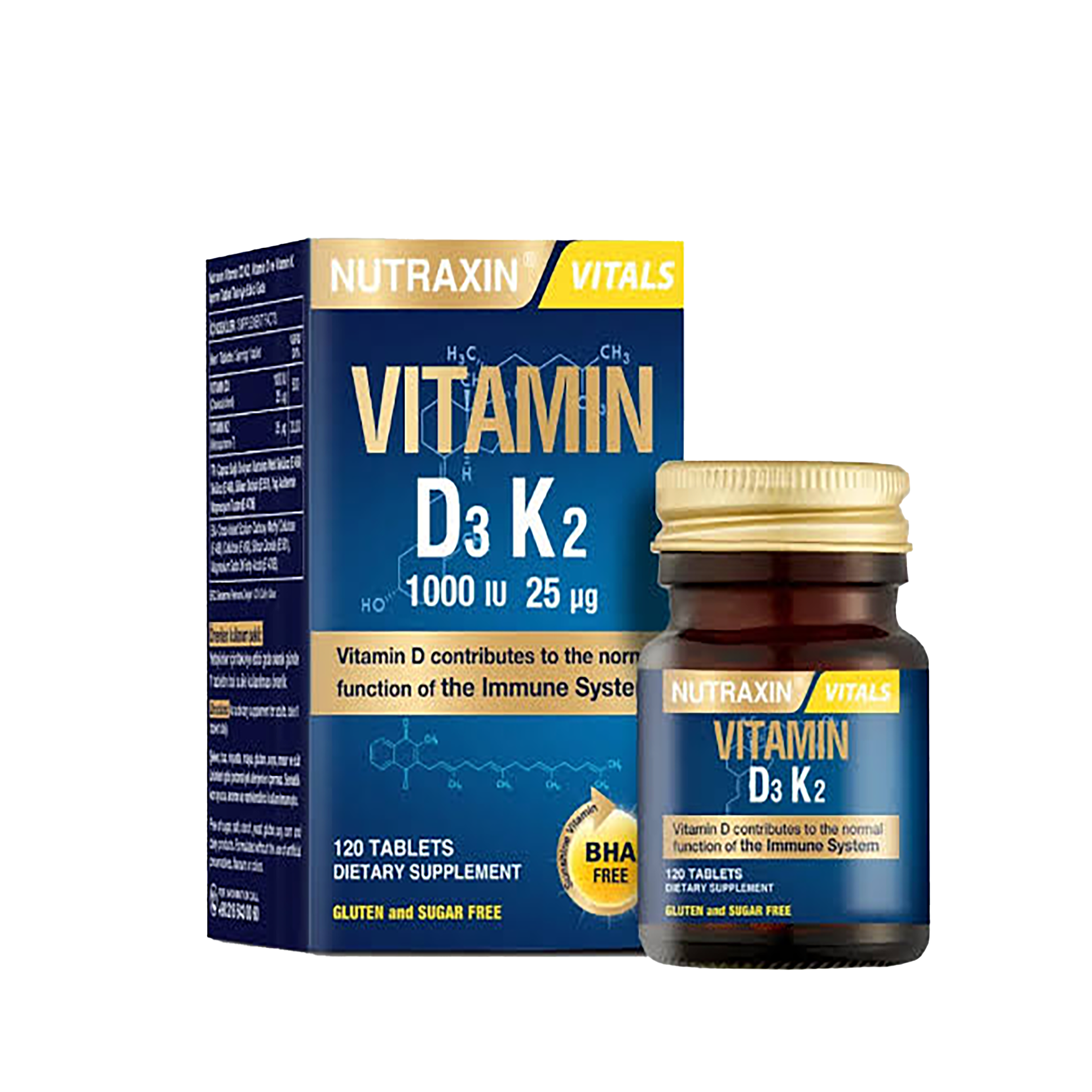 ویتامین D3 + K2 نوتراکسین
